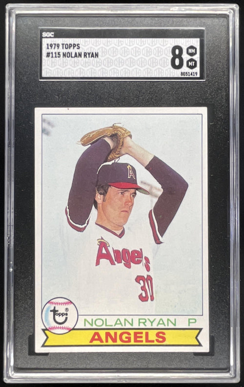 1979 Topps #115 Nolan Ryan SGC 8 product image 1, provided for visual reference and product detail review