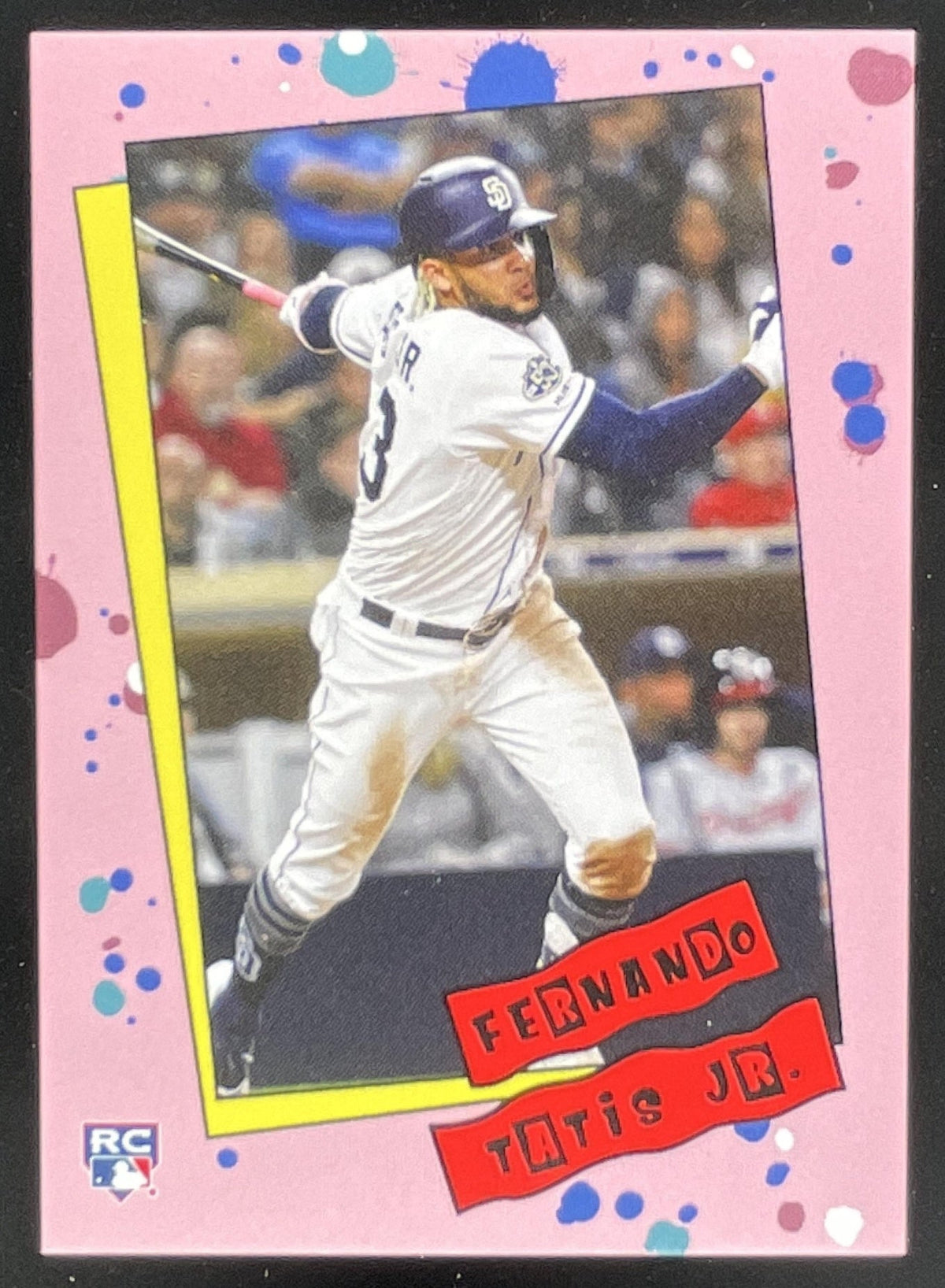 2019 Topps Throwback Thursday #139 Fernando Tatis Jr. RC product image 1, provided for visual reference and product detail