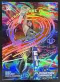 2025 Topps Universe WWE International Impact Orange Warp #IIM-5 Rhea Ripley /25 product image 1, provided for visual