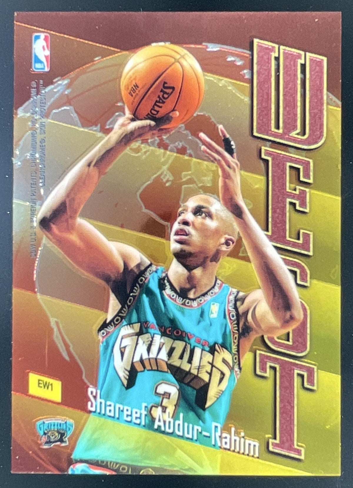 1998-99 Topps East/West #EW1 Antoine Walker Shareef Abdur-Rahim product image 1, provided for visual reference and product