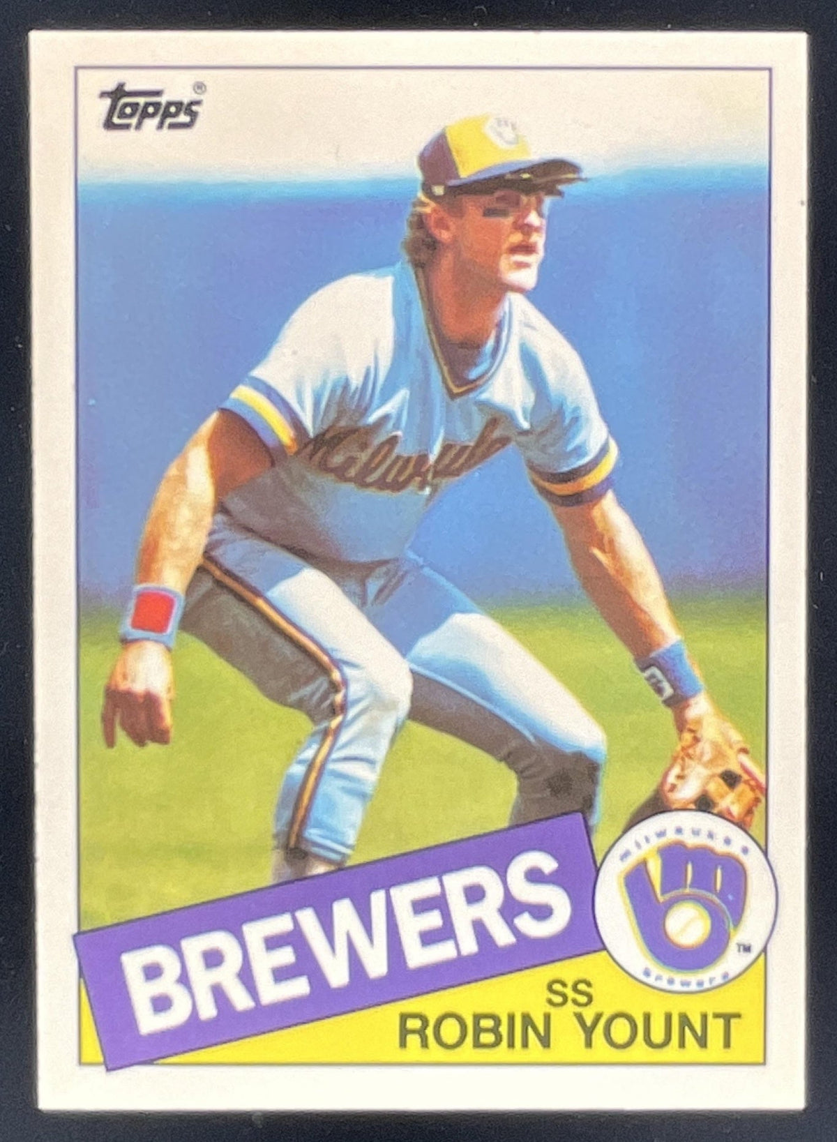 1985 Topps Tiffany - #340 Robin Yount product image 1, provided for visual reference and product detail review