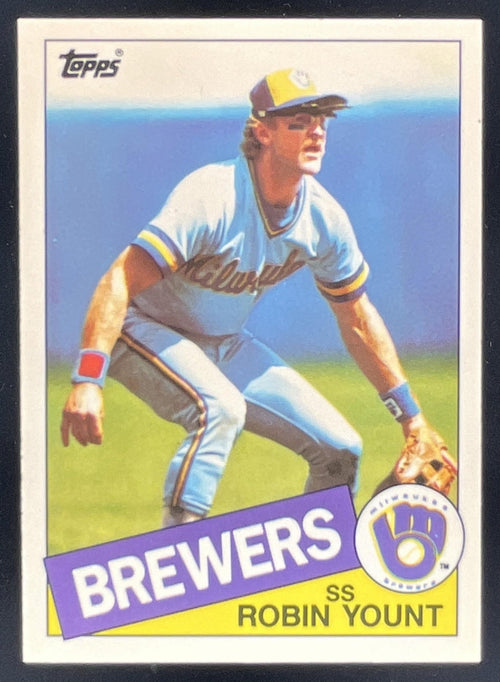 1985 Topps Tiffany - #340 Robin Yount product image 1, provided for visual reference and product detail review