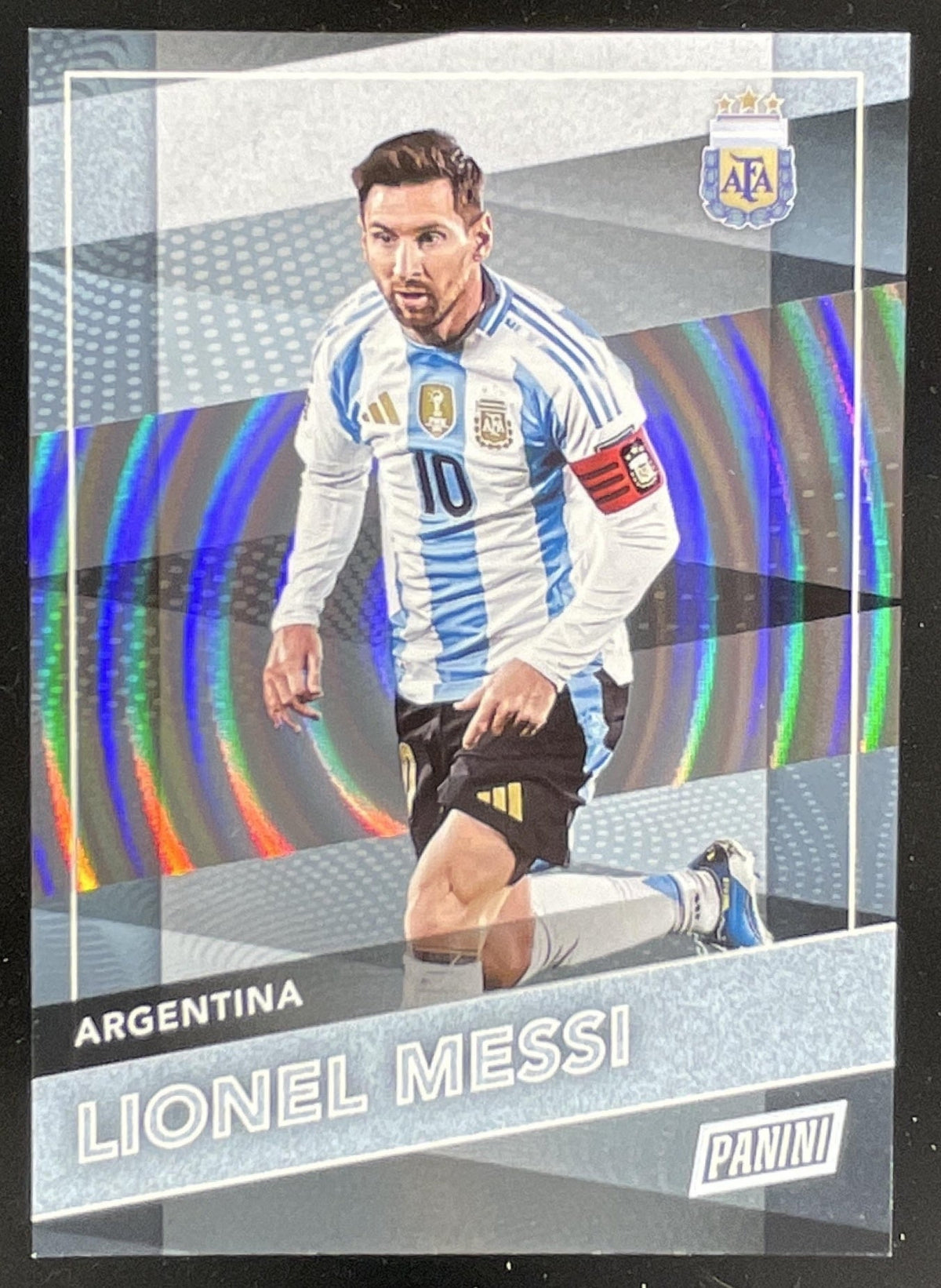 2026 Panini NSCC Silver Pack Foil #25 Lionel Messi product image 1, provided for visual reference and product detail review