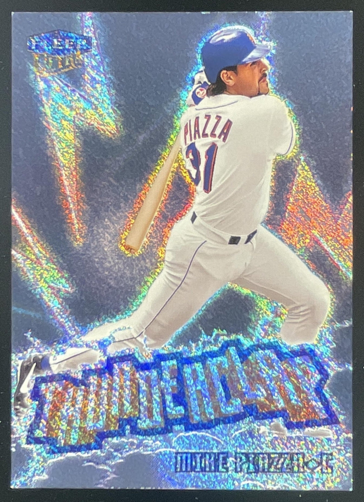 1999 Fleer Ultra Thunderclap #12 Mike Piazza TC product image 1, provided for visual reference and product detail review