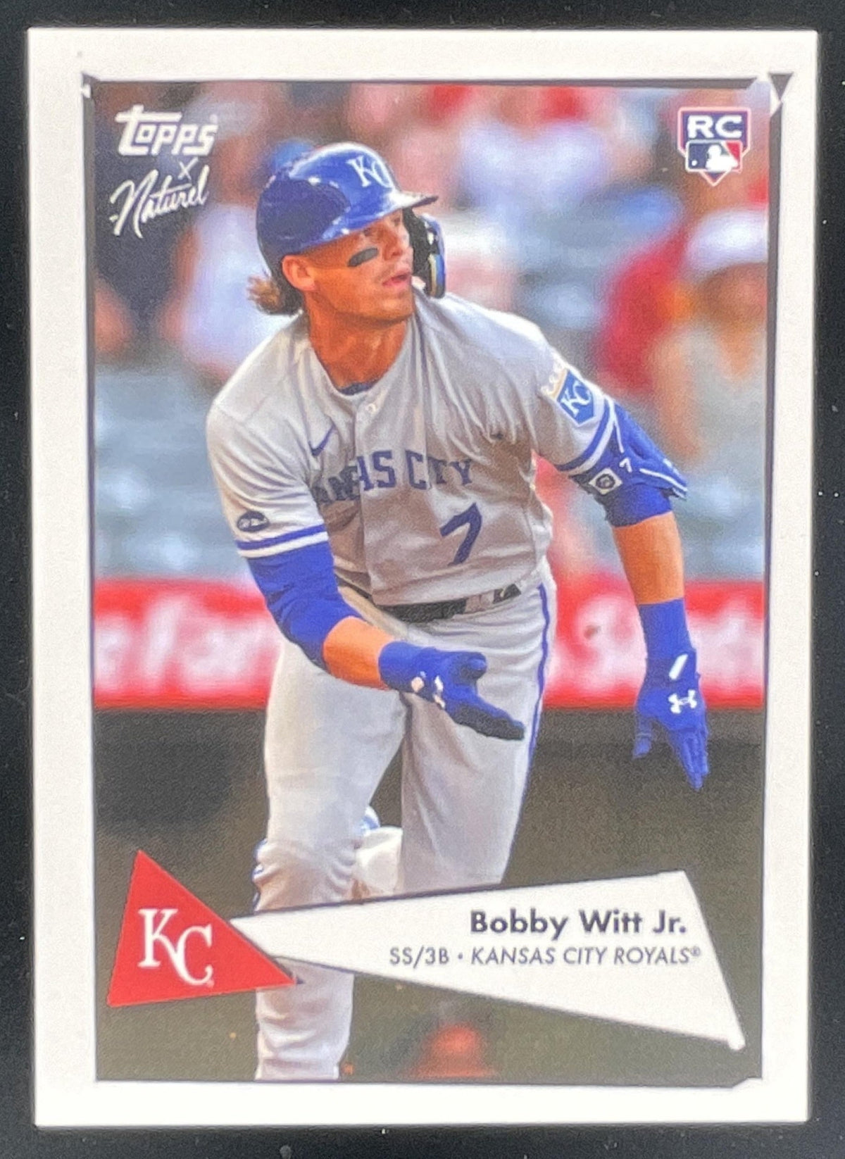 2022 Topps x Naturel 1952 Topps #2 Bobby Witt Jr. RC product image 1, provided for visual reference and product detail review