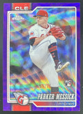 2026 Topps Chrome Purple Wave Refractor #184 Parker Messick RC /75 product image 1, provided for visual reference and