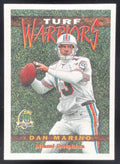 1996 Topps Turf Warriors #TW18 Dan Marino product image 1, provided for visual reference and product detail review