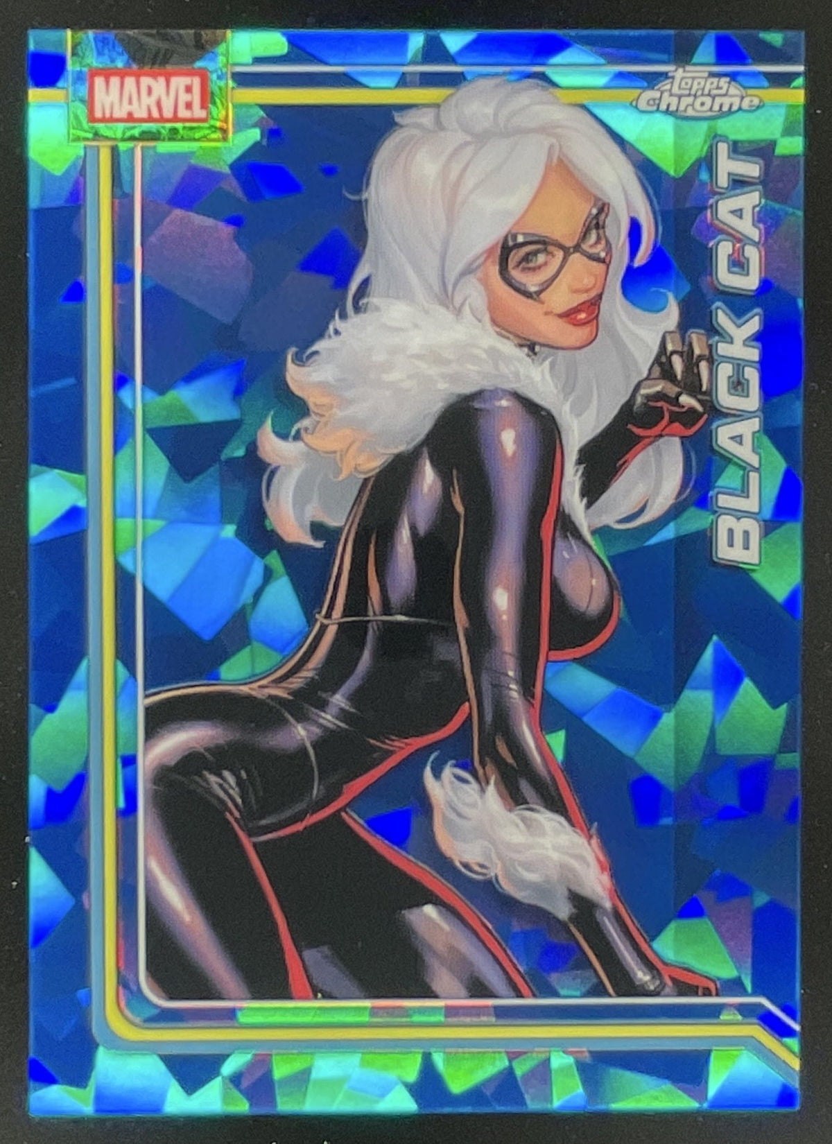 2026 Topps Chrome Marvel Comics Sapphire #013 Black Cat product image 1, provided for visual reference and product detail