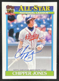 2026 Topps Series 2 1991 Topps All-Star Autograph #91AS-CJ Chipper Jones Auto product image 1, provided for visual reference