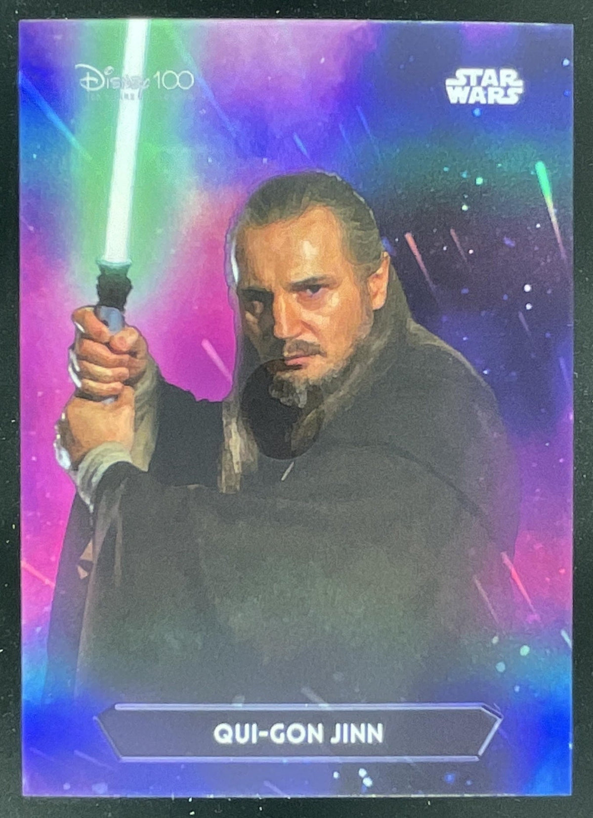 2023 Disney Disney100 Phantom Star Wars NEBULA Split Qui-Gon Jinn /666 product image 1, provided for visual reference and