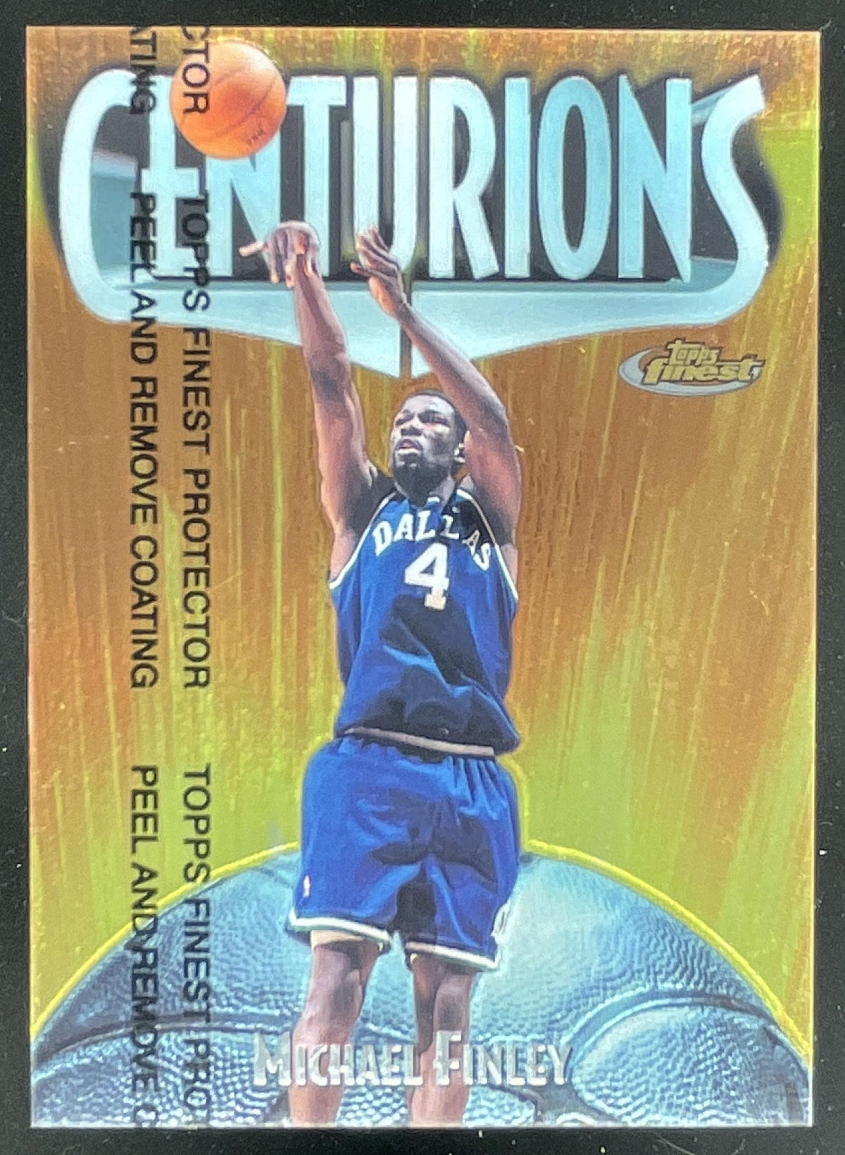 1998-99 Topps Finest Centurions #C4 Michael Finley /500 product image 1, provided for visual reference and product detail