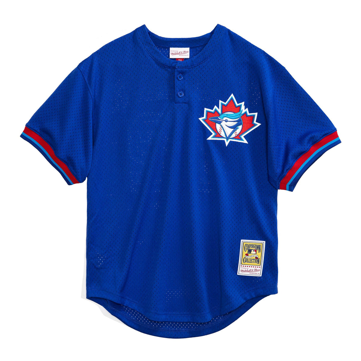Roy Halladay Toronto Blue Jays MLB Mitchell & Ness Men Royal Blue Authentic BP Jersey product image 2, provided for visual