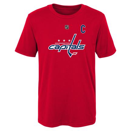 Alexander Ovechkin Washington Capitals NHL Outerstuff Youth Red T-Shirt product image 2, provided for visual reference and