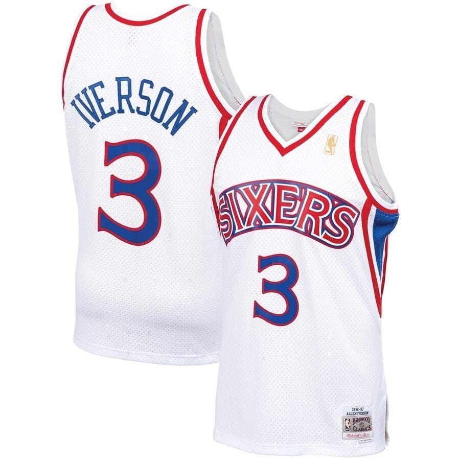 Allen Iverson Philadelphia 76ers Mitchell & Ness Hardwood product image 1
