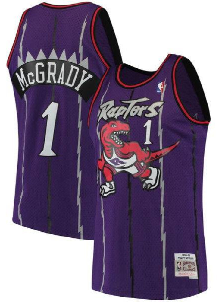 Men's Mitchell & Ness Tracy McGrady Toronto Raptors Purple product image 1