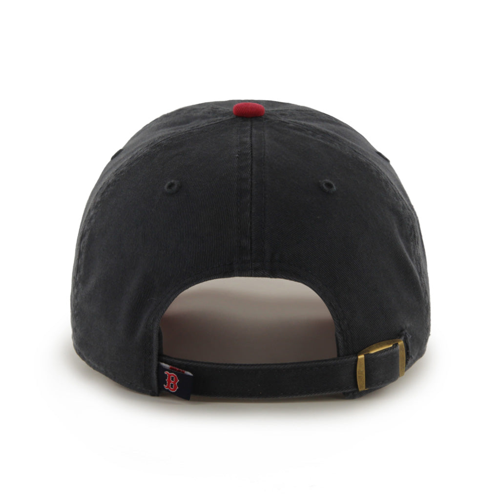 Boston Red Sox MLB 47 Brand Men Navy/Red Two Tone Clean Up Adjustable Hat product image 2, provided for visual reference and