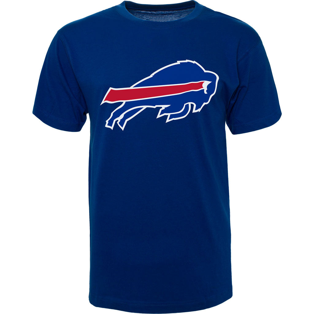 Buffalo Bills NFL 47 Brand Men Royal Blue Imprint Fan T-Shirt product image 1, provided for visual reference and product
