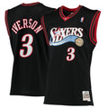 Philadelphia 76ers Allen Iverson Mitchell & Ness Black product image 1