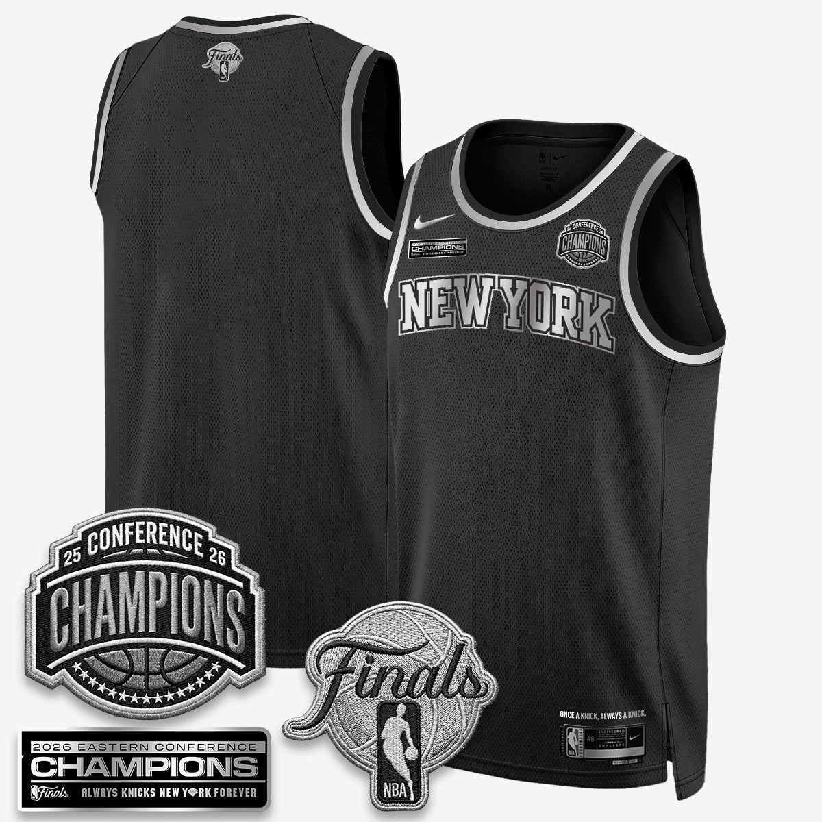 NYK 2026 NBA Eastern Conference Champions Black Gold product image 35