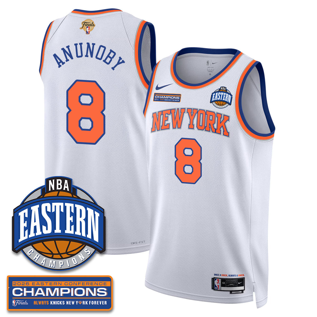 NYK 2026 NBA Eastern Conference Champions City Jersey product image 5