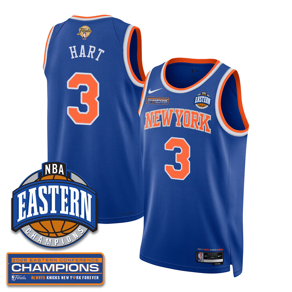 NYK 2026 NBA Eastern Conference Champions City Jersey product image 23