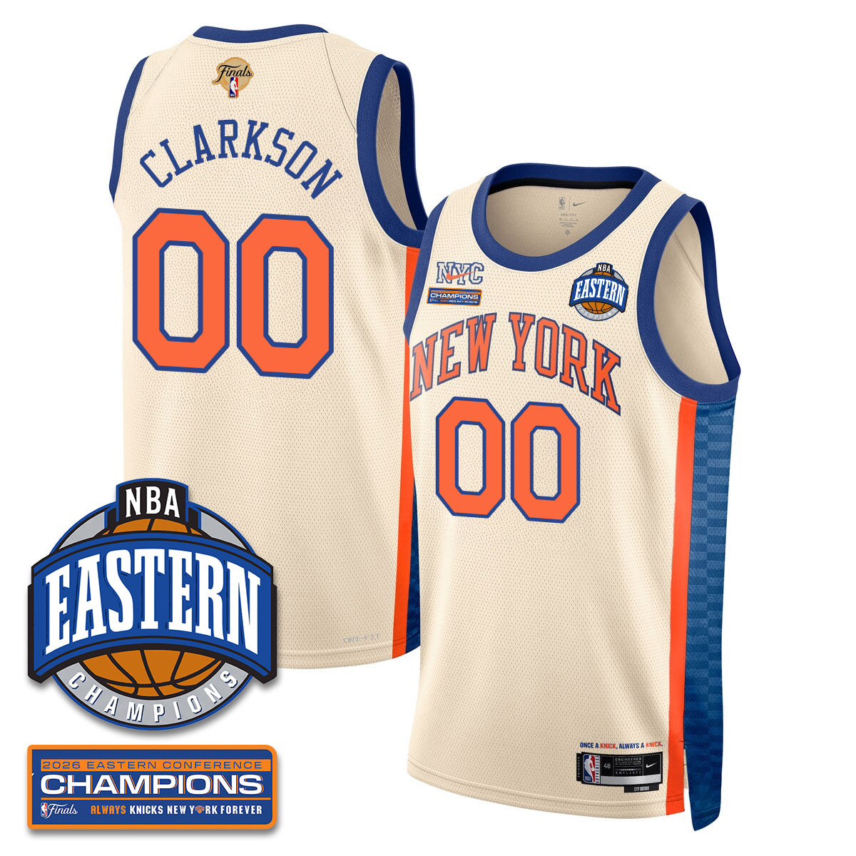 NYK 2026 NBA Eastern Conference Champions City Jersey product image 16