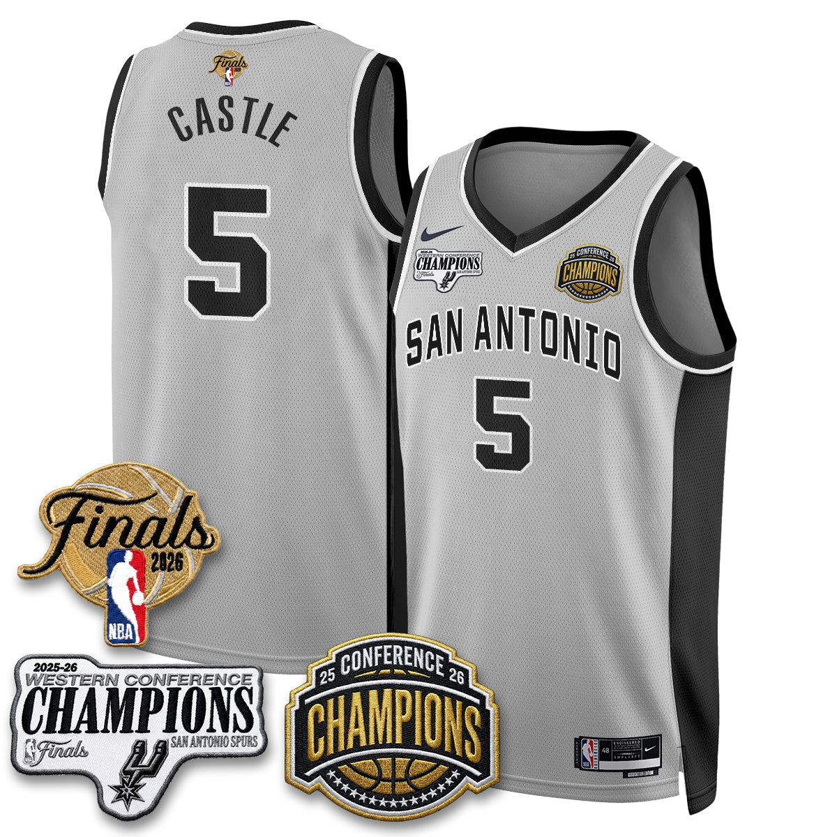 SAS 2026 NBA Western Conference Champions Vapor Jersey product image 31