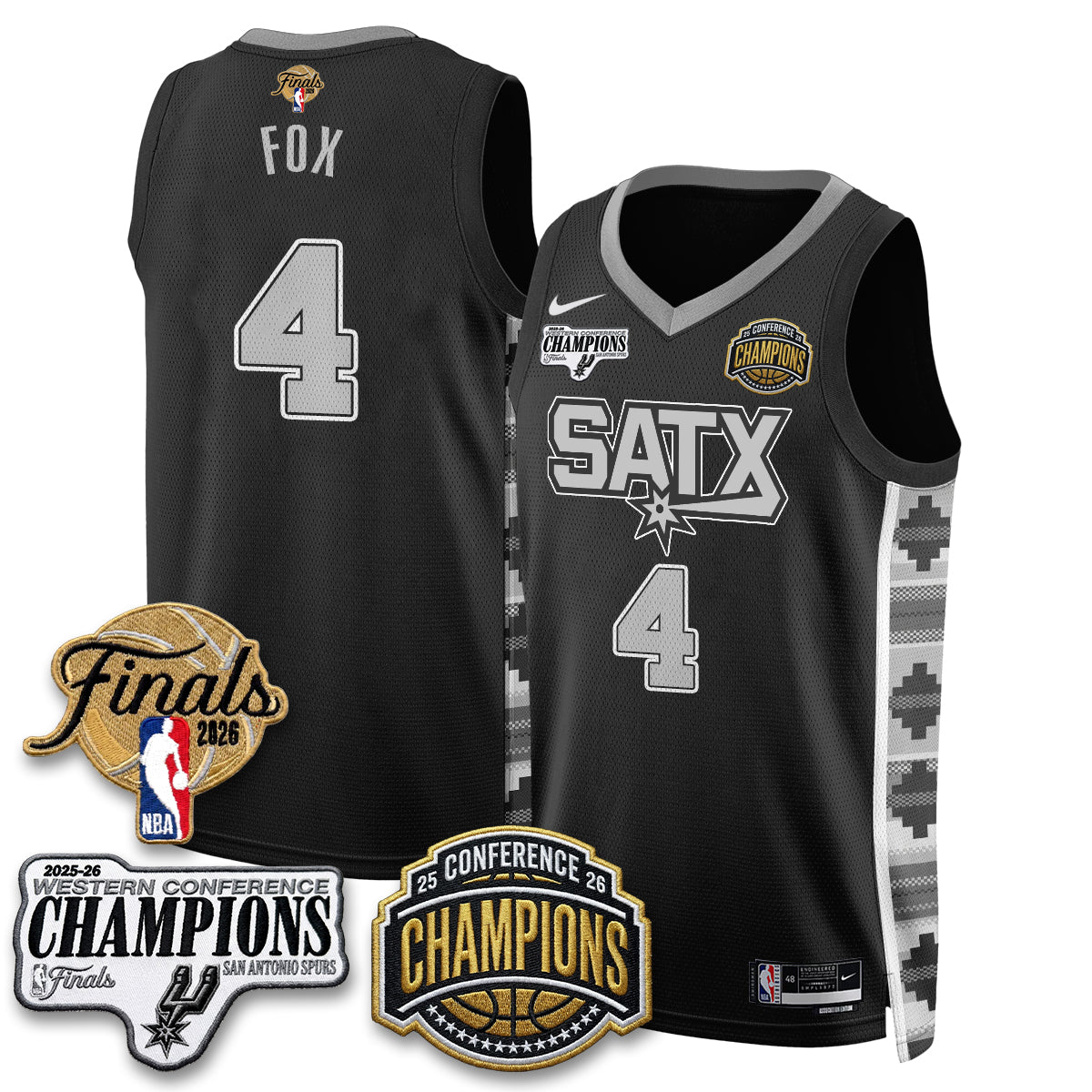 SAS 2026 NBA Western Conference Champions Vapor Jersey product image 20