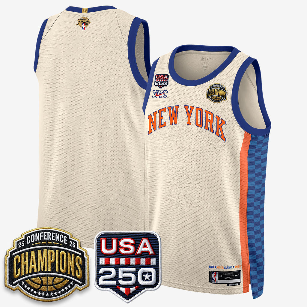 NYK 2026 NBA Eastern Conference Champions City Cream product image 18