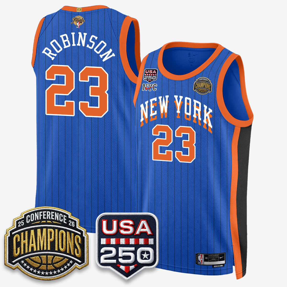 NYK 2026 NBA Eastern Conference Champions City Cream product image 29