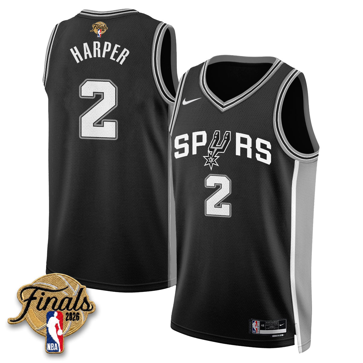 SAS 2026 NBA Western Conference Champions Vapor Jersey V2 product image 15