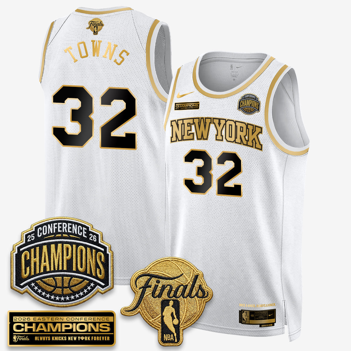 NYK 2026 NBA Eastern Conference Champions Black Gold product image 20