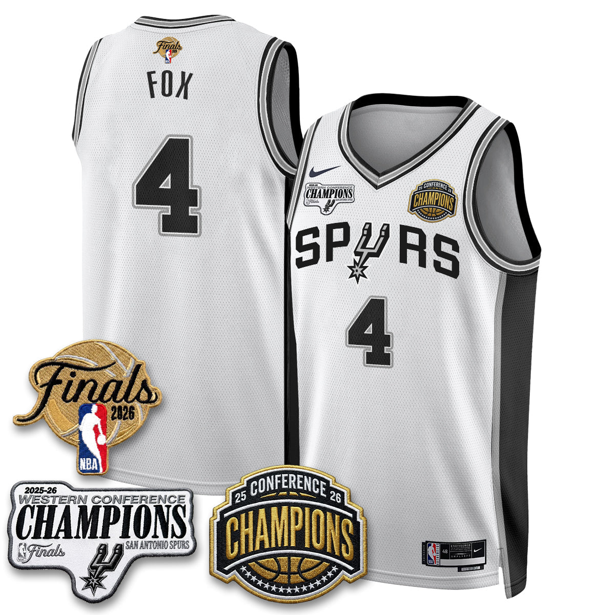 SAS 2026 NBA Western Conference Champions Vapor Jersey product image 2