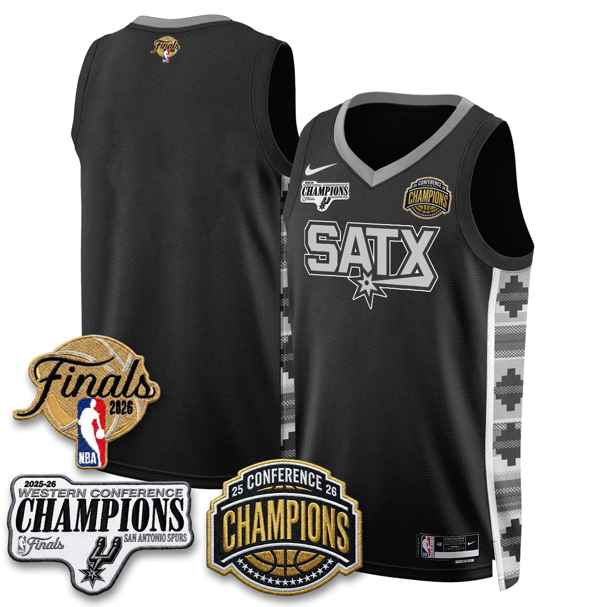 SAS 2026 NBA Western Conference Champions Vapor Jersey product image 27