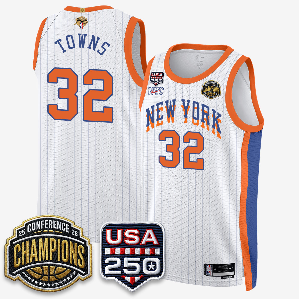 NYK 2026 NBA Eastern Conference Champions City Edition product image 4