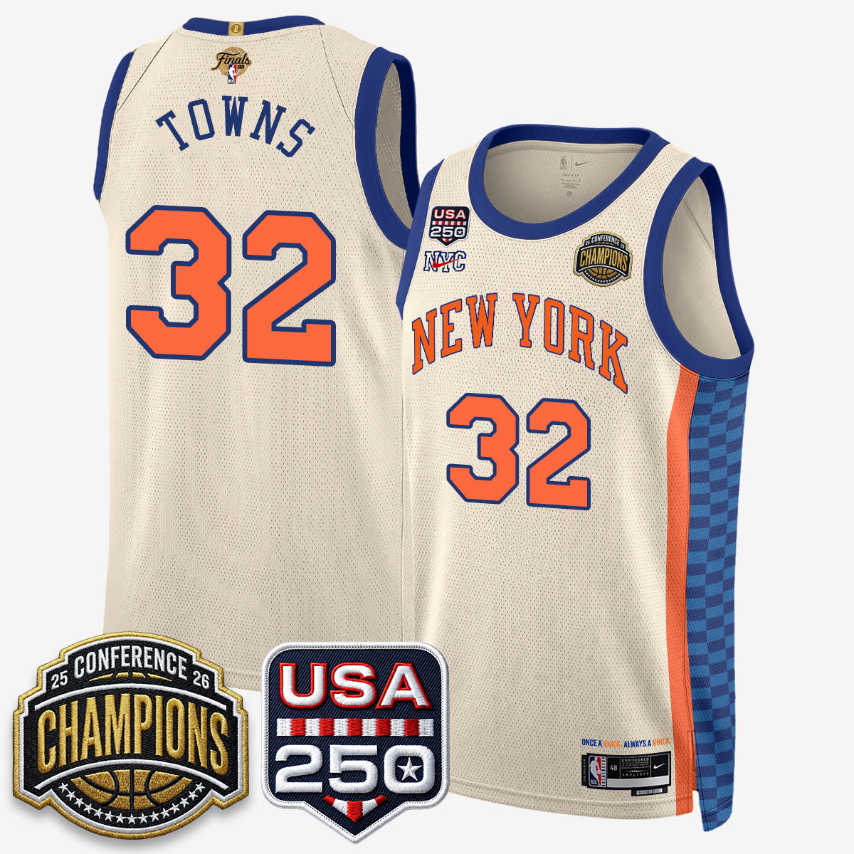 NYK 2026 NBA Eastern Conference Champions City Edition product image 38