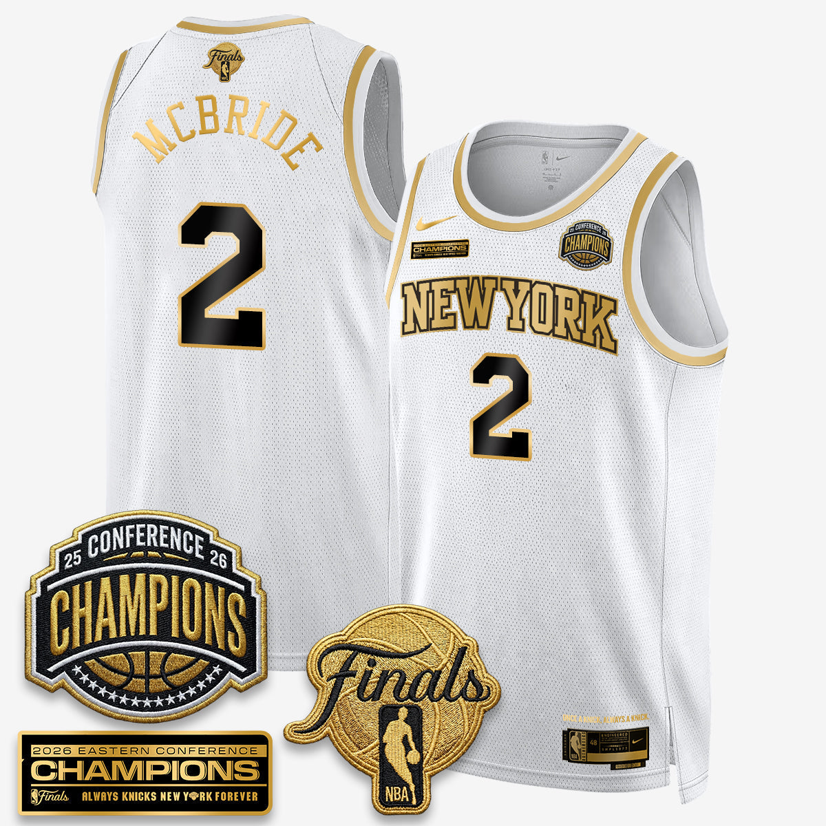 NYK 2026 NBA Eastern Conference Champions Black Gold product image 25