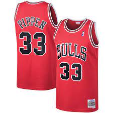 Chicago Bulls Scottie Pippen Red 1997-98 Hardwood Classics product image 1