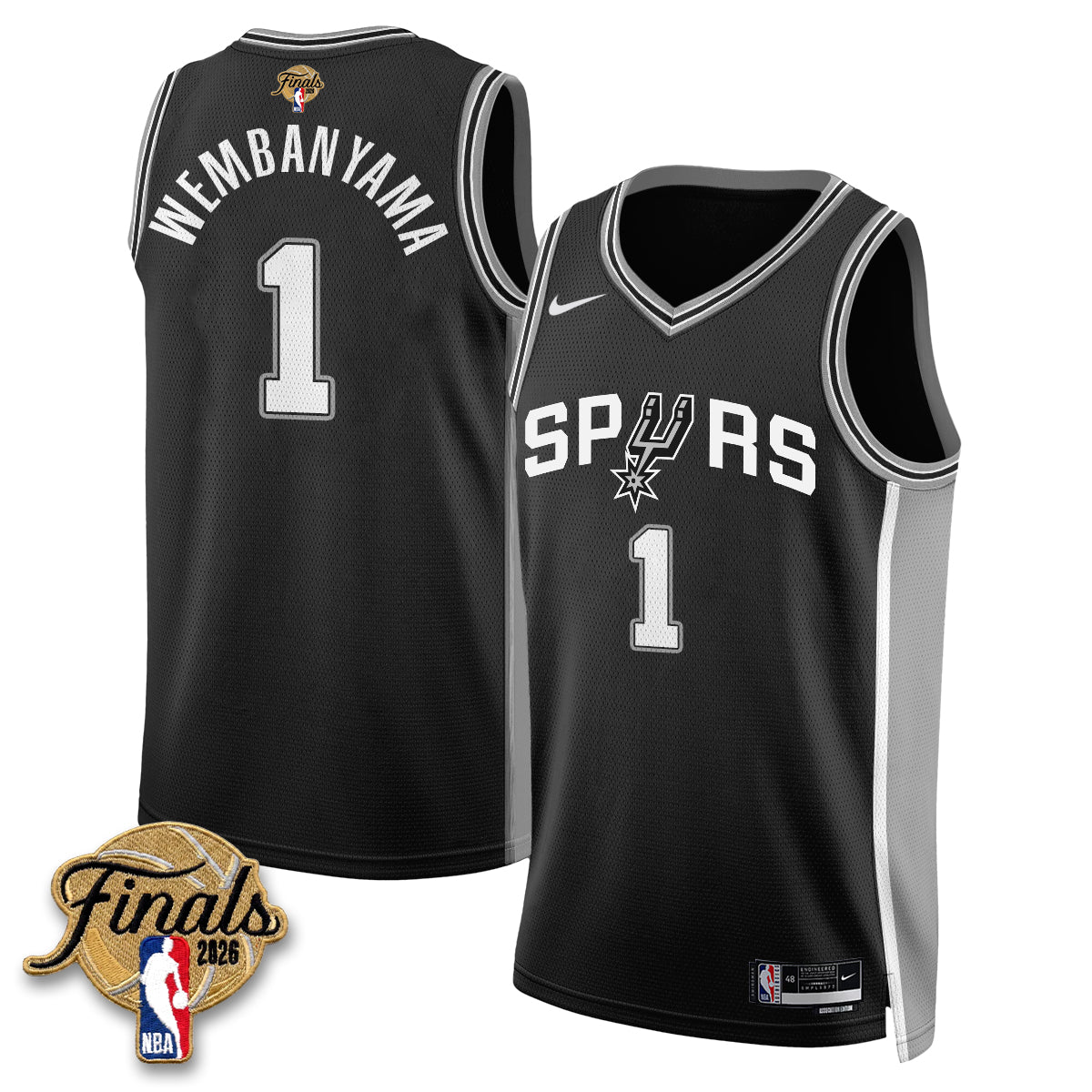 SAS 2026 NBA Western Conference Champions Vapor Jersey V2 product image 10
