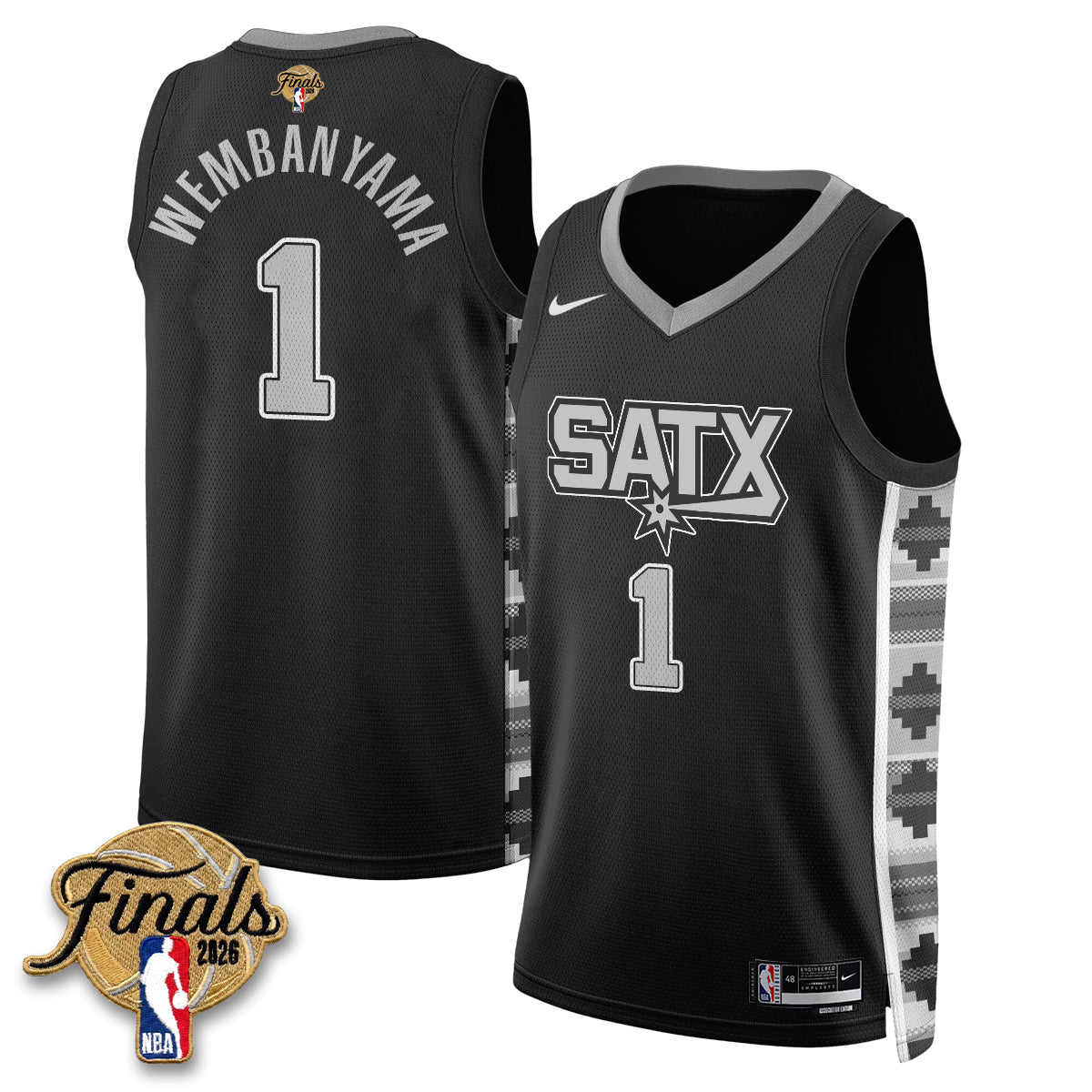 SAS 2026 NBA Western Conference Champions Vapor Jersey V2 product image 19