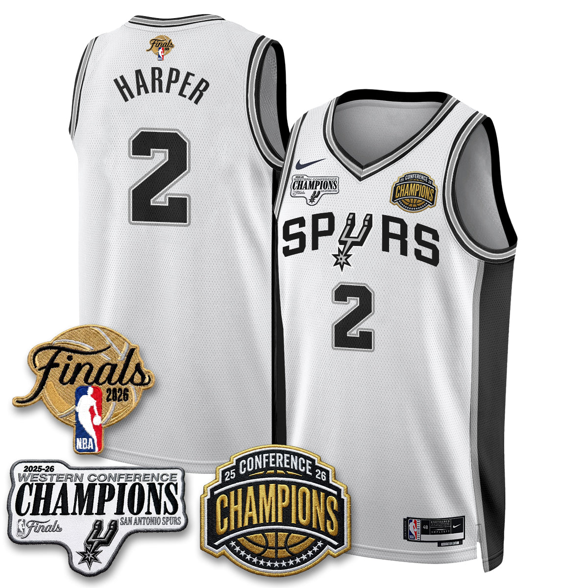 SAS 2026 NBA Western Conference Champions Vapor Jersey product image 6