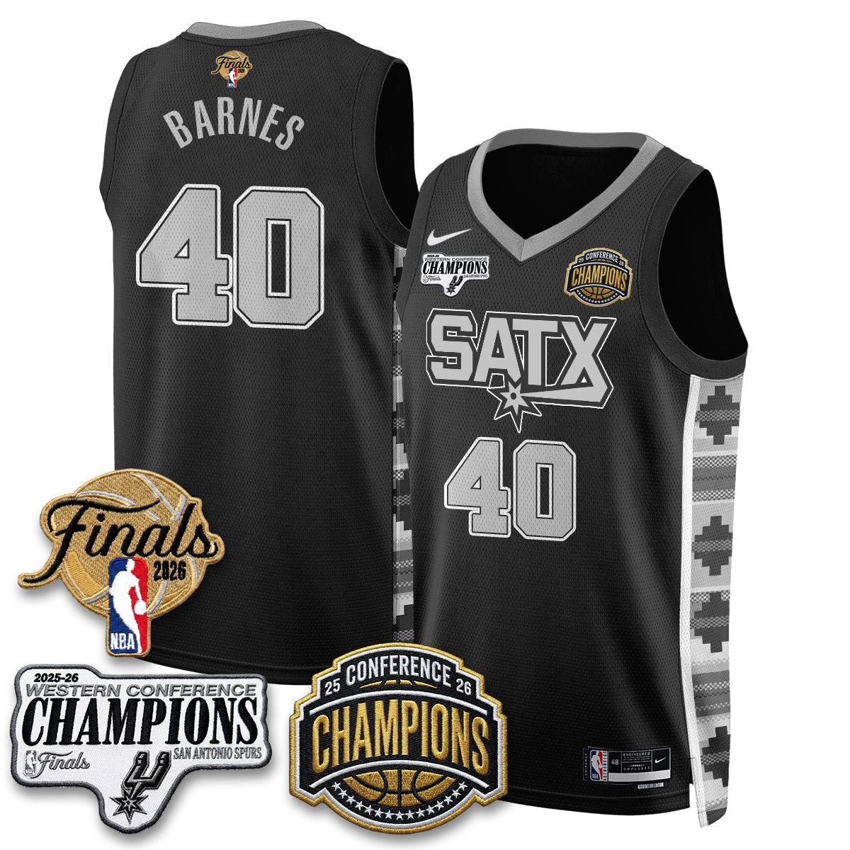 SAS 2026 NBA Western Conference Champions Vapor Jersey product image 25
