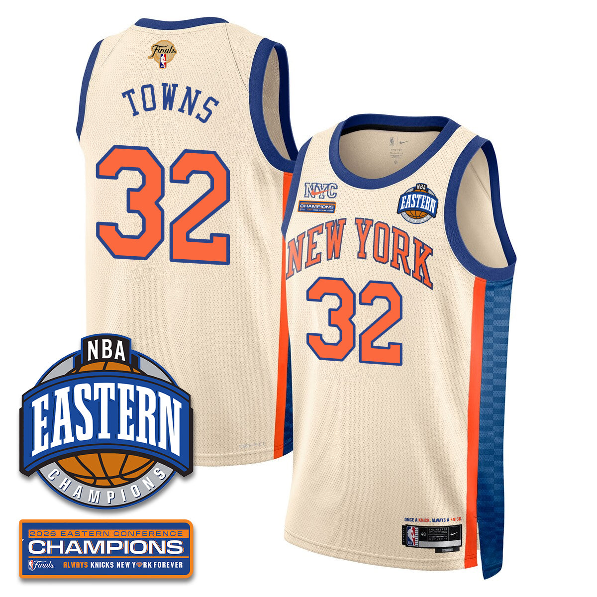 NYK 2026 NBA Eastern Conference Champions Vapor Jersey product image 20