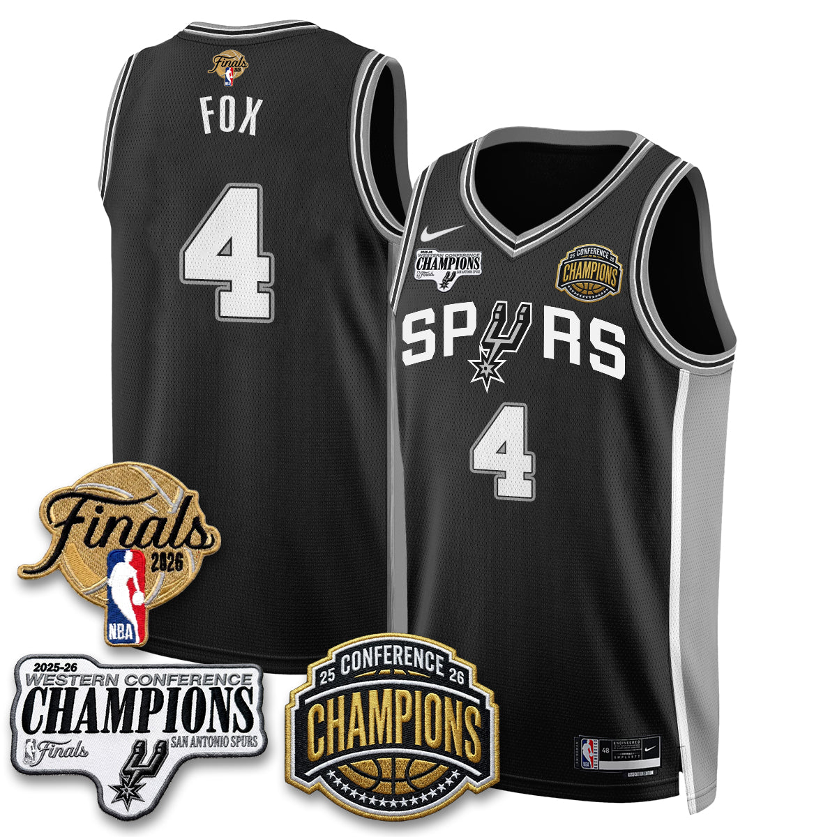 SAS 2026 NBA Western Conference Champions Vapor Jersey product image 11