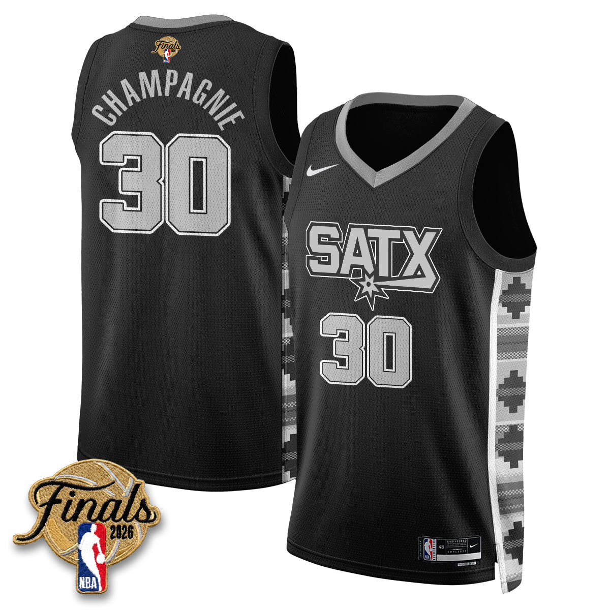 SAS 2026 NBA Western Conference Champions Vapor Jersey V2 product image 26