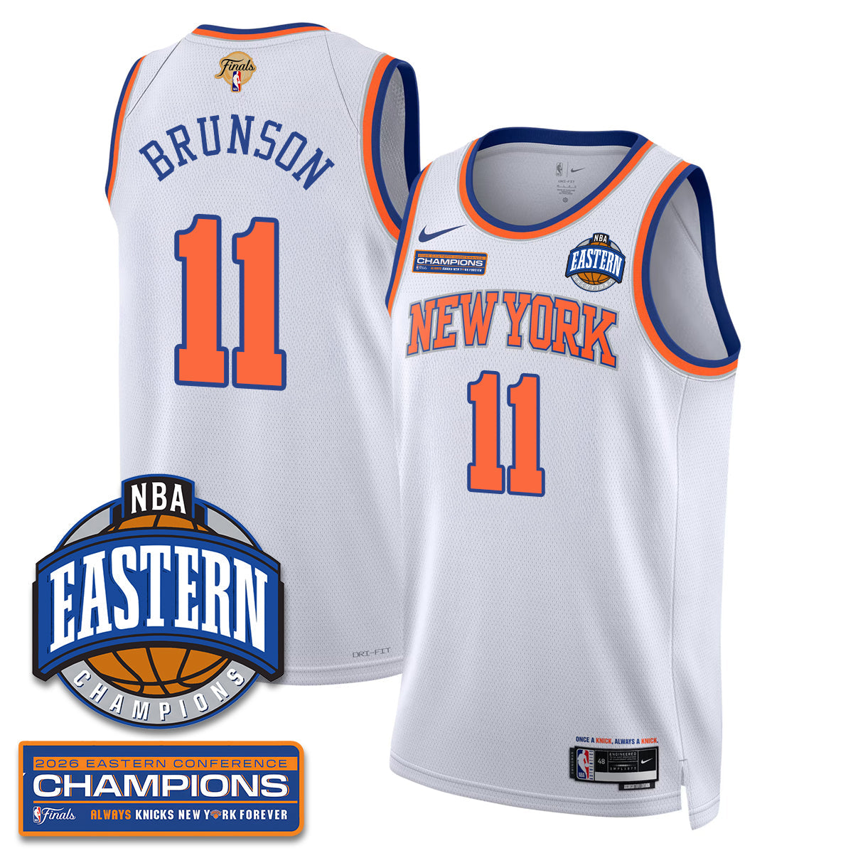 NYK 2026 NBA Eastern Conference Champions Vapor Jersey product image 1