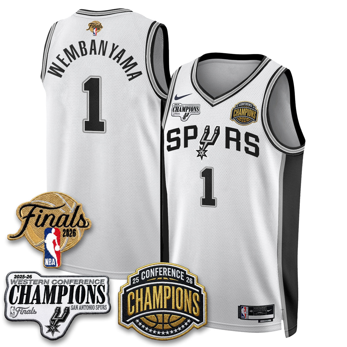 SAS 2026 NBA Western Conference Champions Vapor Jersey product image 1