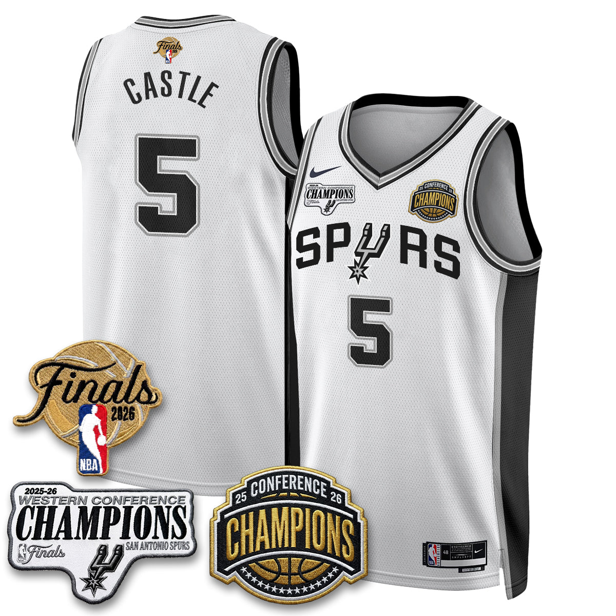SAS 2026 NBA Western Conference Champions Vapor Jersey product image 4