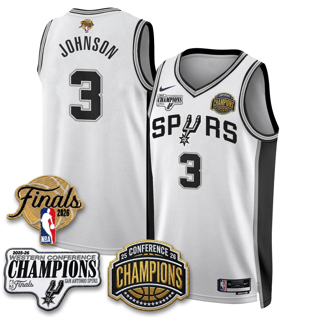 SAS 2026 NBA Western Conference Champions Vapor Jersey product image 5