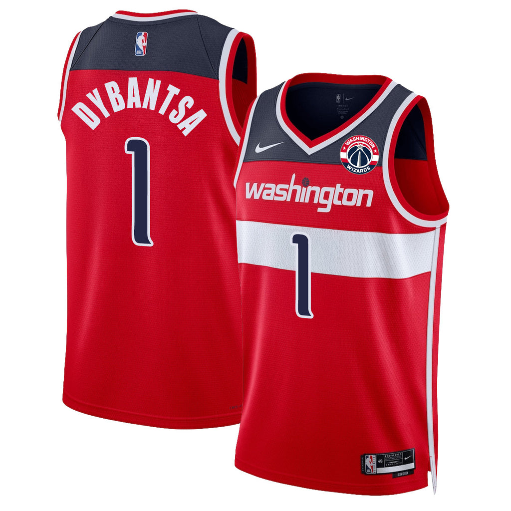 WAS 2026 Basketball Draft Pick #1 Vapor Jersey - Stitched product image 3